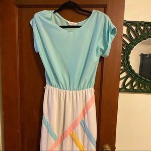 Vintage spring dress size 14p